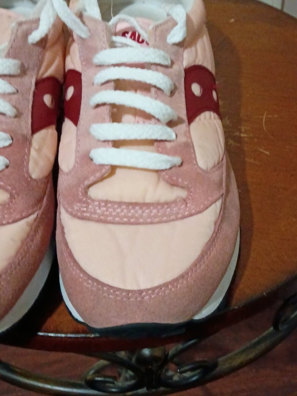 Saucony Jazz 81 Womens Size 7.5 Pink White Running Shoes Sneakers 1044-91 - Picture 8 of 13